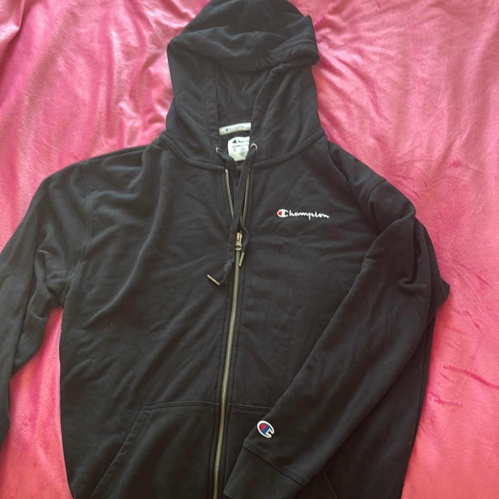 Champion Black Hoodie